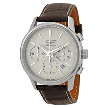 Longines Flagship Heritage Silver Dial Automatic Chronograph Men's Watch L2.749.4.72.2