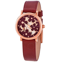 Marc Jacobs Classic Quartz Red Dial Ladies Watch MJ1629