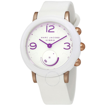 Marc Jacobs Riley Hybrid Quartz Digital White Dial Ladies Smart Watch MJT1000