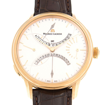 Maurice Lacroix Masterpiece Double Retrograde Silver Dial Men's Watch ML-MP7218-PG101-130
