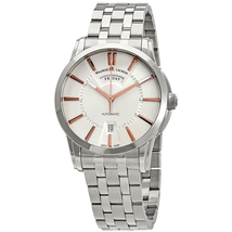 Maurice Lacroix Pontos Day/Date Silver Dial Men's Watch ML-PT6158-SS002-19E