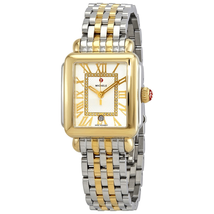 Michele Deco Madison Ladies Two Tone Watch MWW06T000147