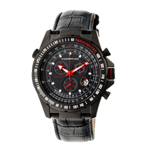 Morphic M36 Series Black Dial Chronograph Black IP Case Men's Watch MPH3605