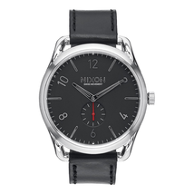 Nixon C45 Leather Black Dial Men's Watch A465008