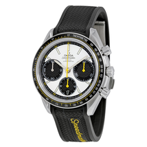 Omega Speedmaster Racing Automatic Chronograph White Dial Men's Watch 32632405004001 326.32.40.50.04.001