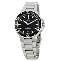 Oris Aquis Automatic Black Dial Men's Stainless Steel Watch 01 733 7732 4124-07 8 21 05EB