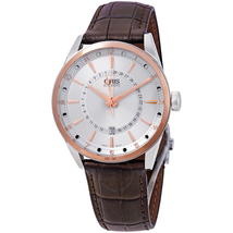 Oris Artix Automatic Pointer Moon Silver Dial Men's Watch 01 761 7691 6331-07 5 21 80FC