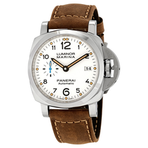 Panerai Luminor Marina 1950 White Dial Automatic Men's Watch White PAM01523