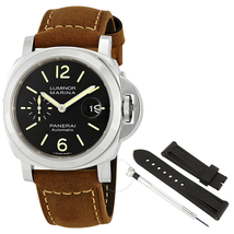 Panerai Luminor Marina Automatic Black Dial Men's Watch PAM01104