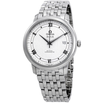 Omega De Ville Automatic Silvery White Dial Men's Watch 424.10.40.20.02.005