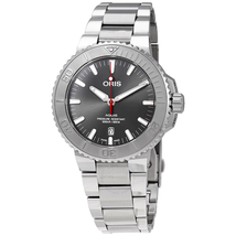 Oris Aquis Grey Dial Automatic Men's Stainless Steel Watch 01 733 7730 4153-07 8 24 05PEB