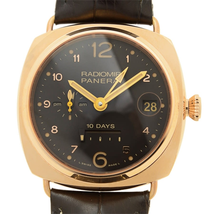 Panerai 10 Days GMT Oro Rosso Automatic Rose Gold Men's Watch PAM00497