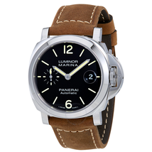 Panerai Luminor Marina Automatic Black Dial Men's Watch PAM01048