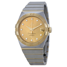 Omega Constellation Automatic Champagne Dial Men's Watch 12320382158001 123.20.38.21.58.001
