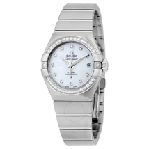 Omega Constellation Automatic Mother of Pearl Dial Ladies Watch 12315272055003 123.15.27.20.55.003