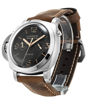 Panerai Luminor 1950 Chrono Left-handed 8 Day Brown Dial Men's Watch PAM00579