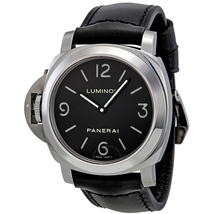 Panerai Luminor Base Black Dial Mechanical Men's Watch PAM00219
