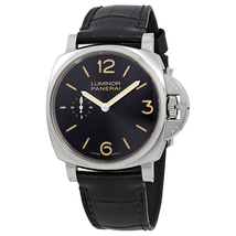 Panerai Luminor Due Black Dial Men's Hand Wound Watch PAM00676