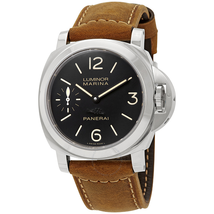 Panerai Luminor Marina Black Dial Men's Hand Wound Watch PAM00541