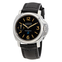 Panerai Luminor Marina Hand Wound Black Dial Men's Watch PAM00631
