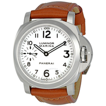 Panerai Luminor Marina White Dial Men's Watch PAM00113