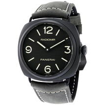 Panerai Radiomir Ceramica Black Dial Matte Ceramic Men's Watch PAM00643