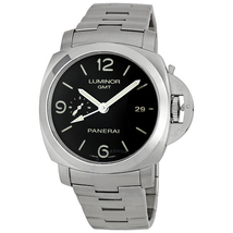 Panerai Steel Luminor 1950 GMT Watch PAM00329