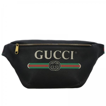 Gucci Men's  Print Belt Leather Bag 530412 0GCCT 8164