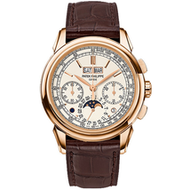 Patek Philippe Grand Complications Silver Dial 18K Rose Gold Men's Watch 5270R-001
