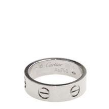 Cartier Love 18 KT White Gold Ring 58 B40847
