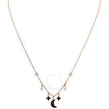 Swarovski Duo Rose Gold Plated Moon and Stars Necklaces 5429737