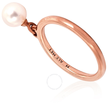 Pandora Pandora Ladies Dangling Freshwater Cultured Pearl Ring Size 54 187525P