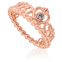 Pandora Pandora Ladies Princess Tiara Crown Ring Size 54 180880CZ