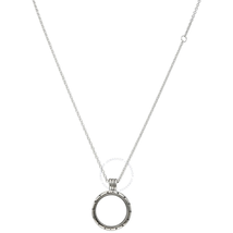 Pandora Pandora Ladies Sterling Silver Lockets Logo Necklace 590529-60
