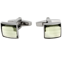 Swarovski Square Stainless Steel Cufflinks 5060553