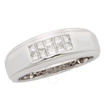 CYA K Certified Diamond Men's Ring .50ct 14k White Gold R123915