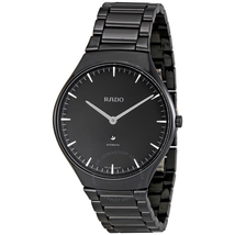 Rado True Thinline Automatic Black Dial Men's Watch R27969152
