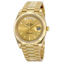 Rolex Day-Date 40 Champagne Dial 18K Yellow Gold President Automatic Men's Watch 228238CSP