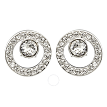 Swarovski Creativity Small Rhodium-Plated Earrings 5201707