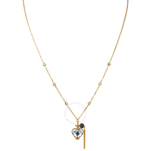 Swarovski Mine Yellow Gold Plated Perfume Necklace 5436707