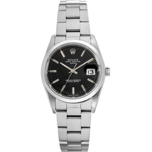 Rolex Pre-owned  Date Automatic Black Dial Men's Watch 15200 BKSO (Pre-own)