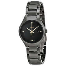 Rado True Black Dial Black Ceramic Ladies Watch R27059712