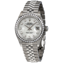 Rolex Lady- Datejust Mother Of Pearl Diamond Dial Ladies Jubilee Watch 279384MDJ