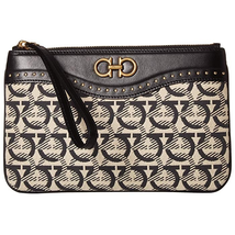Ferragamo Salvatore Ferragamo Ladies The Gancini Pouch 22D635 705823