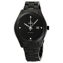 Rado Hyperchrome Automatic Diamond Black Ceramic Ladies Watch R32260702