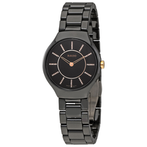 Rado True Black Dial Ladies Ceramic Watch R27742702