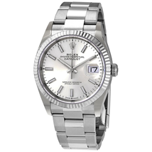 Rolex Datejust 36 Automatic Silver Dial Ladies Oyster Watch 126234SSO