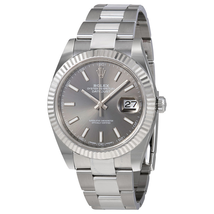 Rolex Datejust Dark Rhodium Automatic Men's Oyster Watch 126334 RSO