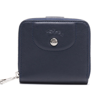 Longchamp Ladies Le Pliage Cuir Compact Wallet L3425737556
