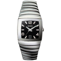 Rado Sintra Platinum-tone Ceramic Black Men's Watch R13599152